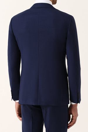 Шерстяной костюм с пиджаком на двух пуговицах Canali Canali 25280/50/AA01524 купить с доставкой