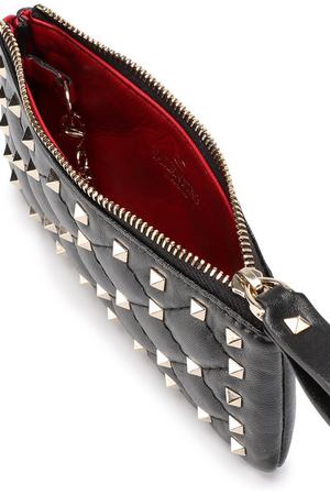 Кожаный футляр для ключей Valentino Garavani Rockstud Spike Valentino Valentino NW2P0P40/NAP купить с доставкой