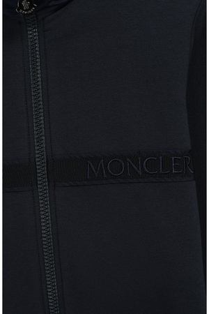 Комплект из хлопкового кардигана и брюк Moncler Enfant Moncler D2-954-88570-50-80996/8-10A купить с доставкой