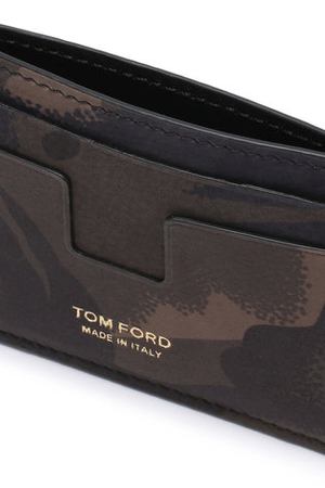 Кожаный футляр для кредитных карт Tom Ford Tom Ford Y0232F-CH1 купить с доставкой