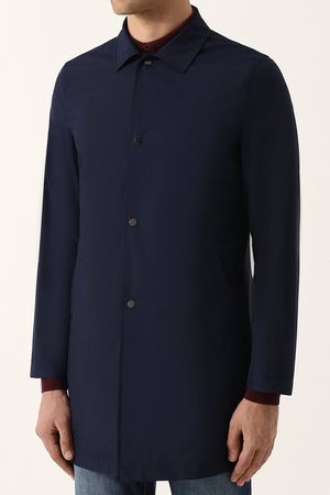 Однобортный плащ прямого кроя Kiton Kiton UW0365V08P0504007 вариант 3