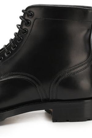 Высокие кожаные ботинки на шнуровке Santoni Santoni WTALZ0501MM1SP0NN01 вариант 2