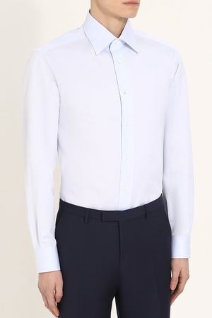 Хлопковая сорочка с воротником кент Brioni Brioni RCL8AZ/PZ003 вариант 2