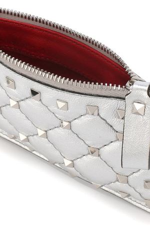 Кожаный футляр для кредитных карт Valentino Garavani Rockstud Spike Valentino Valentino PW0P0P81/NPL