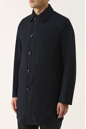 Шерстяное пальто на молнии прямого силуэта Kiton Kiton UW0125A/3N73
