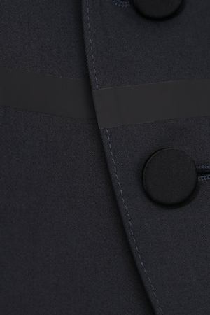 Однобортный пиджак из хлопка с прострочкой Armani Junior Armani Junior  6Y4G15/4N1QZ/4A-10A
