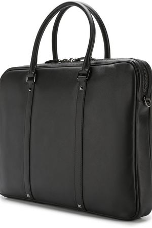 Кожаная сумка для ноутбука Valentino Garavani Rockstud с плечевым ремнем Valentino Valentino QY2B0636/VH3