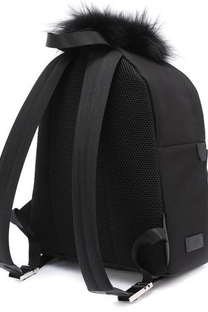 Рюкзак Bag Bugs с отделкой из меха и комбинированной кожи Fendi Fendi 8BZ035/88Z