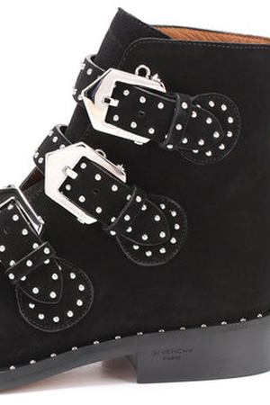 Замшевые ботинки Elegant Studs с заклепками Givenchy Givenchy BE08143124 вариант 2