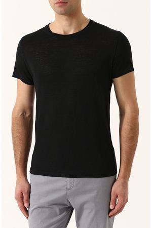 Льняная футболка с круглым вырезом 120% Lino 120% Lino N0M7288/E908/301 вариант 3 купить с доставкой