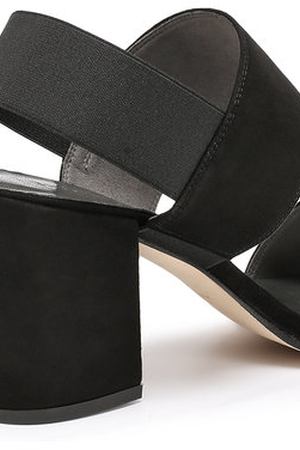 Замшевые босоножки Access на устойчивом каблуке Stuart Weitzman Stuart Weitzman ACCESS/SUEDE