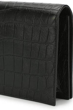 Клатч Monogram Kate с тиснением под крокодила Saint Laurent Saint Laurent 400409/CS30E