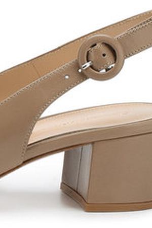 Кожаные туфли Amee на устойчивом каблуке Gianvito Rossi Gianvito Rossi G92590.45RIC.RMABISQ