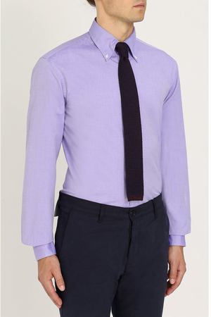 Хлопковая сорочка с воротником button down Ralph Lauren Ralph Lauren 790553098 купить с доставкой