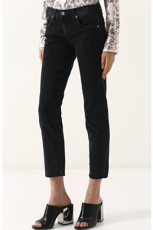 Укороченные джинсы прямого кроя с потертостями Rag&Bone Rag&Bone W2592K502KUR вариант 2
