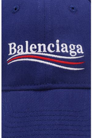 Хлопковая бейсболка с логотипом бренда Balenciaga Balenciaga 505985/410B7 вариант 2