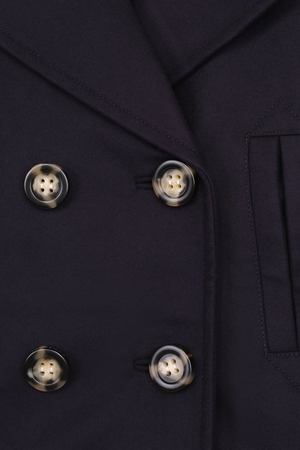 Двубортное шерстяное пальто Burberry Burberry 8001136 купить с доставкой