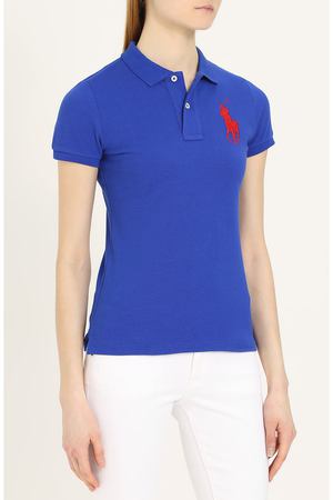 Поло с вышитым логотипом бренда Polo Ralph Lauren Polo Ralph Lauren V38/I0BPP/C9416 вариант 3 купить с доставкой