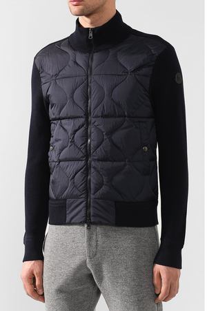 Шерстяной кардиган на молнии Moncler Moncler D2-091-94189-00-97551