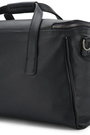 Кожаная дорожная сумка с плечевым ремнем Giorgio Armani Giorgio Armani Y2Q150/YJB3J купить с доставкой