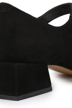 Замшевые туфли с фигурным каблуком Dolce & Gabbana Dolce & Gabbana D10754/A1275/29-36