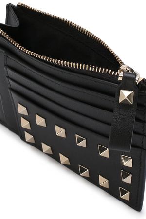 Кожаный футляр для кредитных карт Valentino Garavani Rockstud Valentino Valentino PW2P0673/B0L