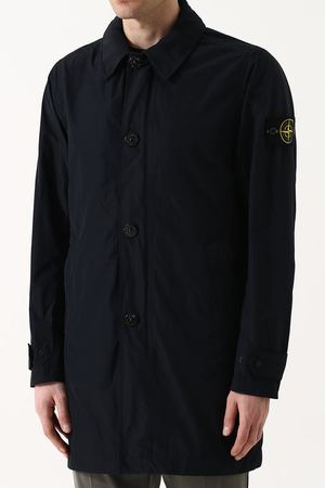 Однобортное пальто прямого кроя на молнии Stone Island Stone Island 681570422 вариант 2