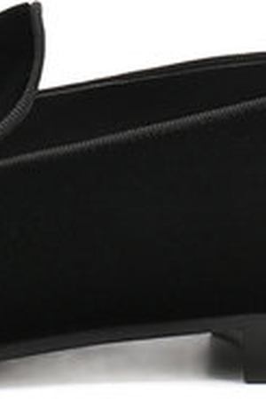 Бархатные лоферы с вышивкой Giorgio Armani Giorgio Armani X2A337/XL579 вариант 2