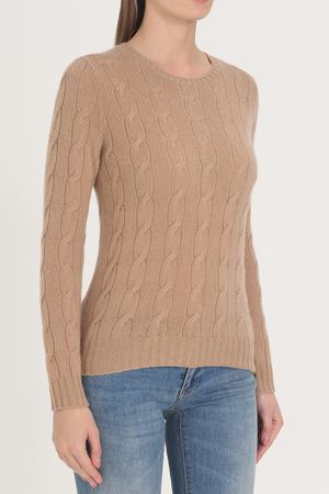 Кашемировый пуловер фактурной вязки Ralph Lauren Ralph Lauren 290615209 вариант 2