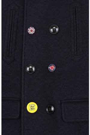 Двубортное шерстяное пальто Burberry Burberry 8000959 купить с доставкой