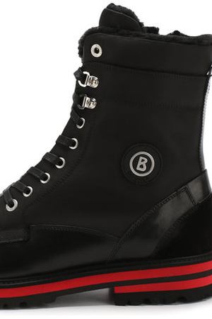 Комбинированные ботинки Courchevel на шнуровке с внутренней меховой отделкой Bogner Bogner 183-C263/C0URCHEVEL M 1H купить с доставкой