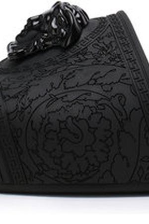 Резиновые шлепанцы Barocco с декором Versace Versace DSR262C/DG0MS
