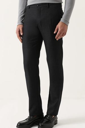 Брюки прямого кроя из смеси шерсти и шелка Giorgio Armani Giorgio Armani ZSP040/ZS143 вариант 8