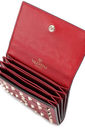 Футляр для кредитных карт с заклепками Valentino Garavani Rockstud Spike Valentino Valentino NW2P0P54/NAP вариант 2 купить с доставкой