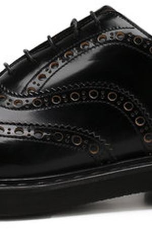 Кожаные оксфорды на шнуровке с брогированием Premiata Premiata 31116/NATURA