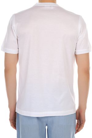 Хлопковая футболка с круглым вырезом Brioni Brioni UJK9/PZ600