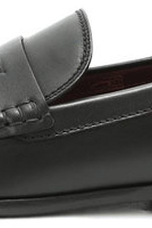 Кожаные пенни-лоферы Brioni Brioni QFC2/P5719 купить с доставкой
