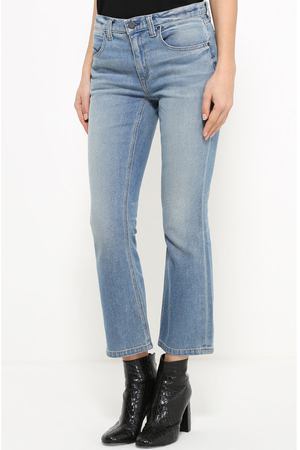 Укороченные расклешенные джинсы Denim X Alexander Wang Alexander Wang 413753 купить с доставкой