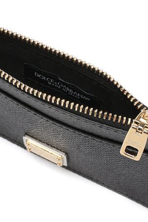 Кожаный футляр для кредитных карт с отделением на молнии Dolce & Gabbana Dolce & Gabbana BI1032/A1001 вариант 2