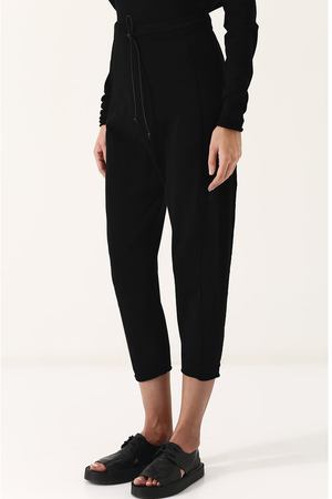 Укороченные однотонные брюки из вискозы Isabel Benenato Isabel Benenato WK23S18