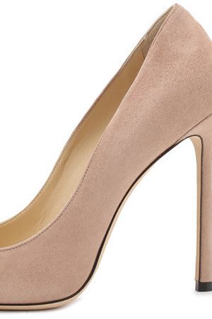 Замшевые туфли Romy 110 на шпильке Jimmy Choo Jimmy Choo R0MY 110/SUE вариант 2