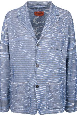 Хлопковый пиджак MISSONI Missoni 527770/син.пол купить с доставкой