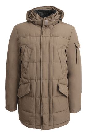Пуховая куртка Woolrich WOCPS2265-хаки вариант 2 купить с доставкой