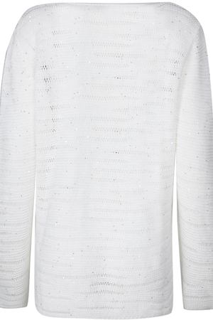 Пуловер с декором Le Tricot Perugia Le Tricot Perugia 46440 1077 001 Белый купить с доставкой