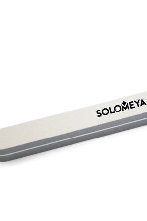 SOLOMEYA Пилка-шлифовщик классическая 2-х сторонняя для ногтей 100/180 серая / 2 Way Classic Sanding Sponge Solomeya 06-1144 вариант 2