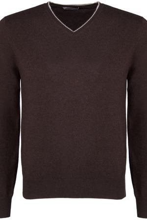 Кашемировый пуловер Cruciani Cruciani CU14/071/ Коричневый вариант 2 купить с доставкой