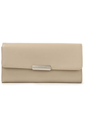 Кожаный кошелек MANDARINA DUCK Mandarina Duck p10rap02 light taupe Коричневый