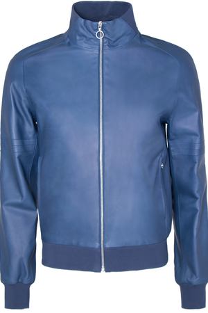 Кожаная куртка SERAPHIN Seraphin 927-01 acier Синий купить с доставкой