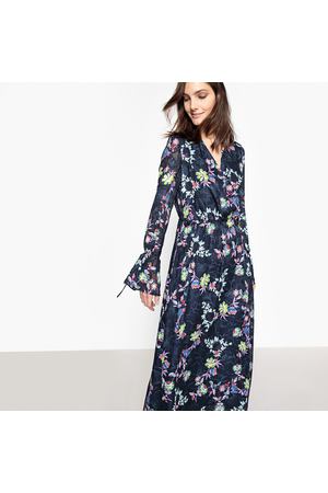 Платье длинное с цветочным принтом, c длинными рукавами La Redoute Collections 112236 купить с доставкой