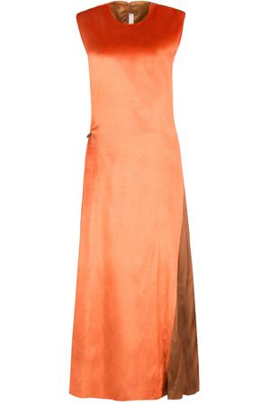 Бархатное платье Damir Doma BF1W0068 Оранжевый